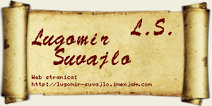 Lugomir Šuvajlo vizit kartica